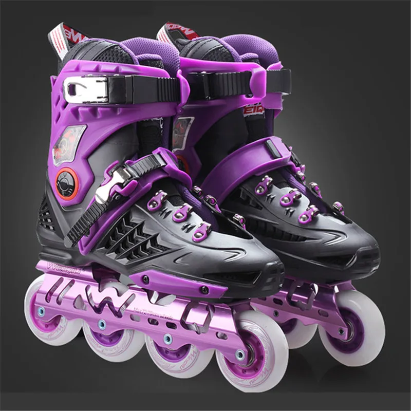 المهنية Rollerblade زلاجات دوارة أحذية الكبار 4 عجلات مضمنة تزلج الرجال/النساء لبس التزلج Patines
