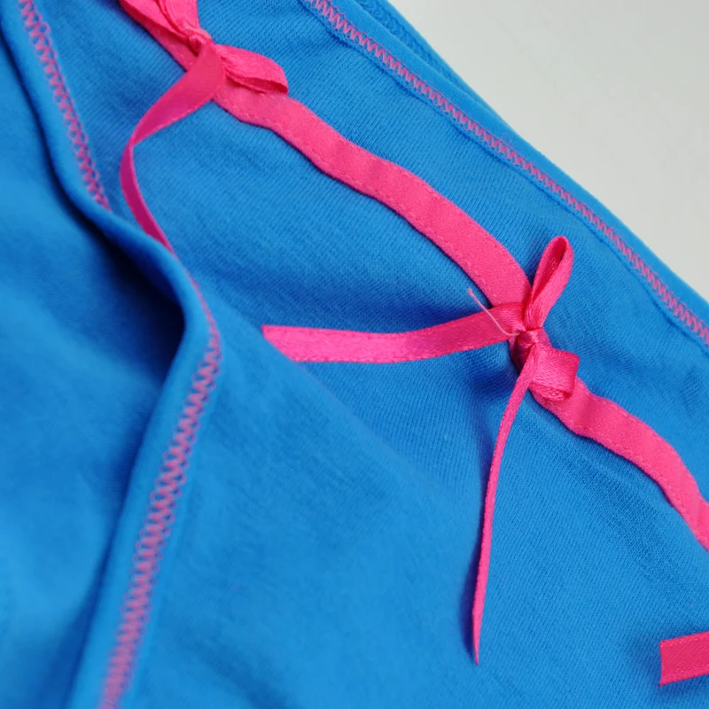 Нижнее белье LOBBPAJA женские хлопковые трусы с бантом и низкой талией|ladies knickers|briefs