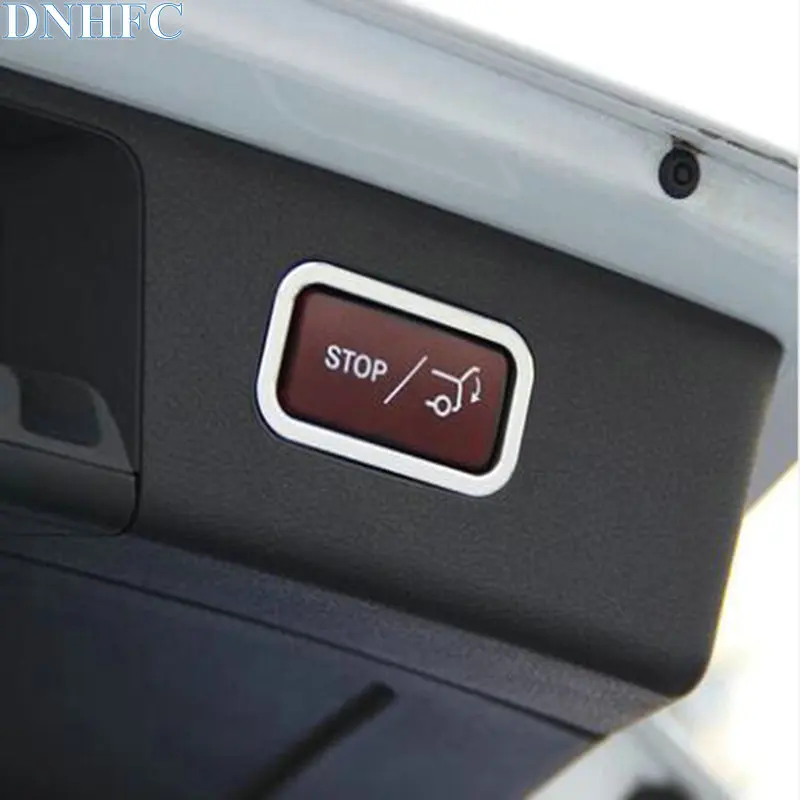 

DNHFC Car Tail Door Button Cover Trim Car 3D Sticker For Mercedes Benz GLA GLC GLK CLS ML GL GLE GLS Accessories Car Styling