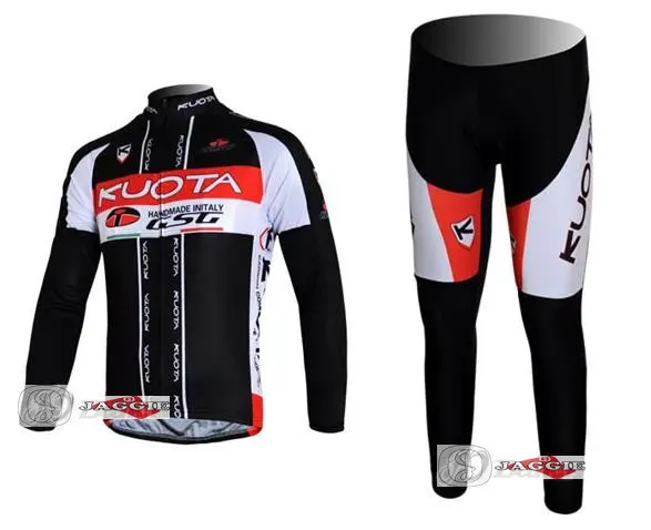 

Winter clothes! 2011-1 KUOTA Winter long sleeve cycling jerseys+pants bike bicycle thermal fleeced wear set+Velveteen!