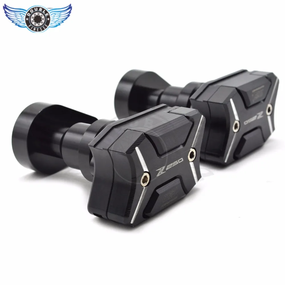 

Motorcycle Frame Sliders Crash Engine Guard Pad Aluminium Side Shield Protector For Kawasaki Z250 2011 2012 2013 2014 2015