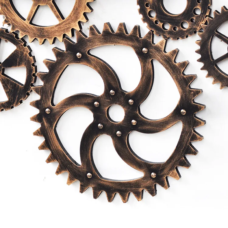 

Retro industrial wind 29cm gear wall decoration home bar art wall decoration gear decoration