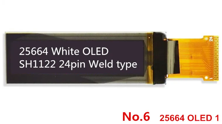 2,0" межсоединений интегральных схем I2C OLED дисплей модуль SPI экран 256*64 25664 горошек 31pin белого и синего цветов на выбор, SH1122 Водительская подушка безопасности припоя pin-код