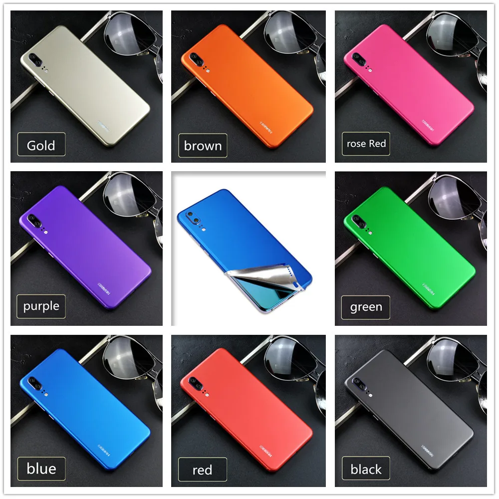 

Ice Surface sticker for Huawei P10 Back Film Thin Screen Protector Protective Cover Stickers Color Paster Rear Decorative Film