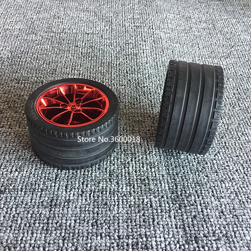 2 компл./лот Decool 3368 колеса technic tyre TECHNIC 81 6*44mmZR механические совместимы с 23799 23800 MOC