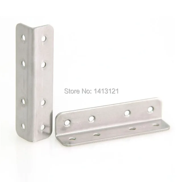 Us 15 0 Free Shipping Metal Corner Bracket Stainless Steel Furniture Ing Thicken Connector Hardware Diy Part Reinforcement Household In