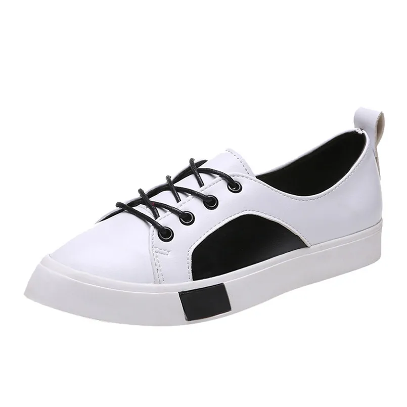 Pointu Mode Bout Chaussures Femmes Arrivée Nouvelle Y rouge Noir Talon Zapatos Respirant Plat Casual Mujer De blanc Lacent 2018 c8CzYq4ww
