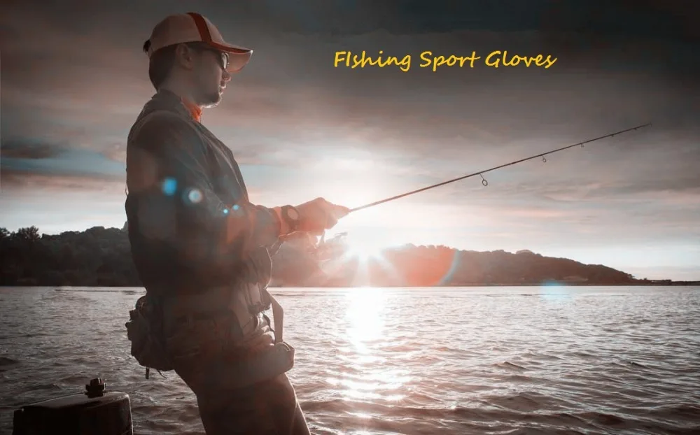 Противоскользящие быстрое высыхание Рыбалка перчатки, свободный размер, для зимы и лета, подушка для четырех сезонов на открытом воздухе спортивные перчатки без пальцев 5 цветов
