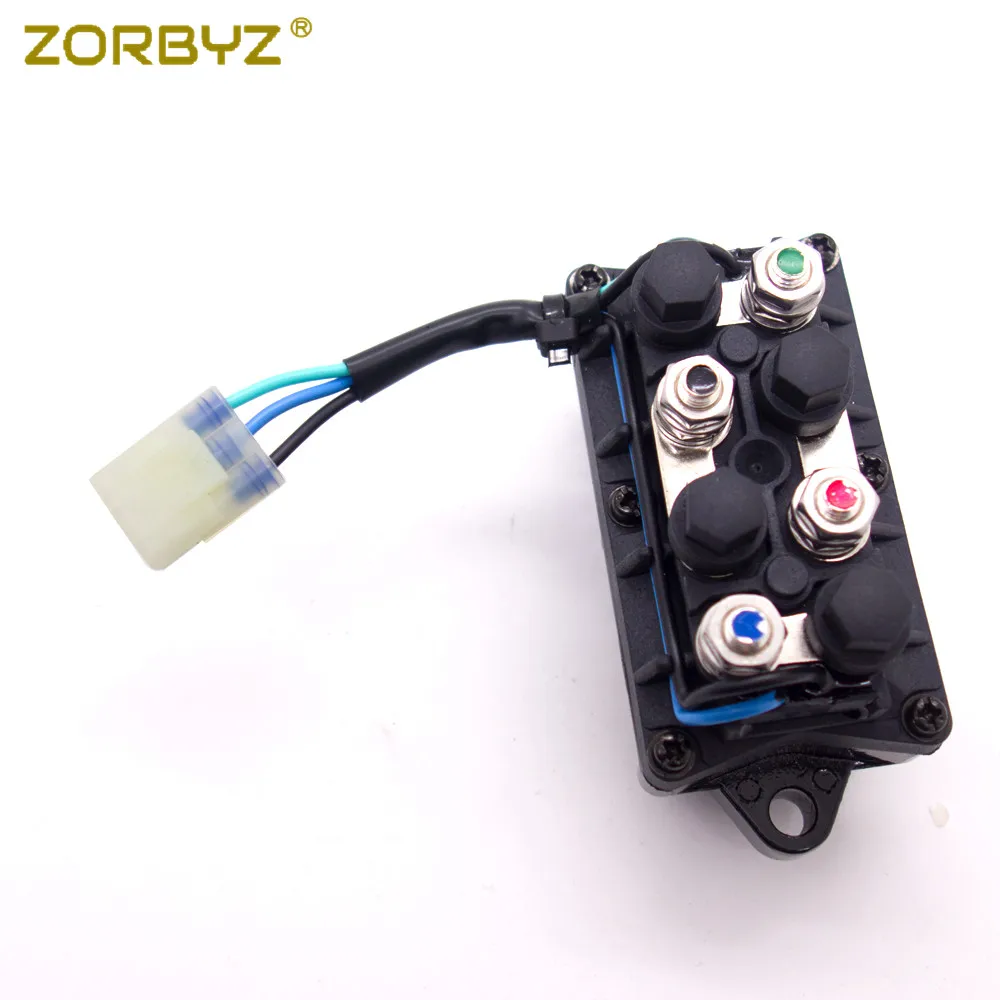 ZORBYZ ATV Winch Solenoid Assembly For Arctic Cat 0409 066in Covers