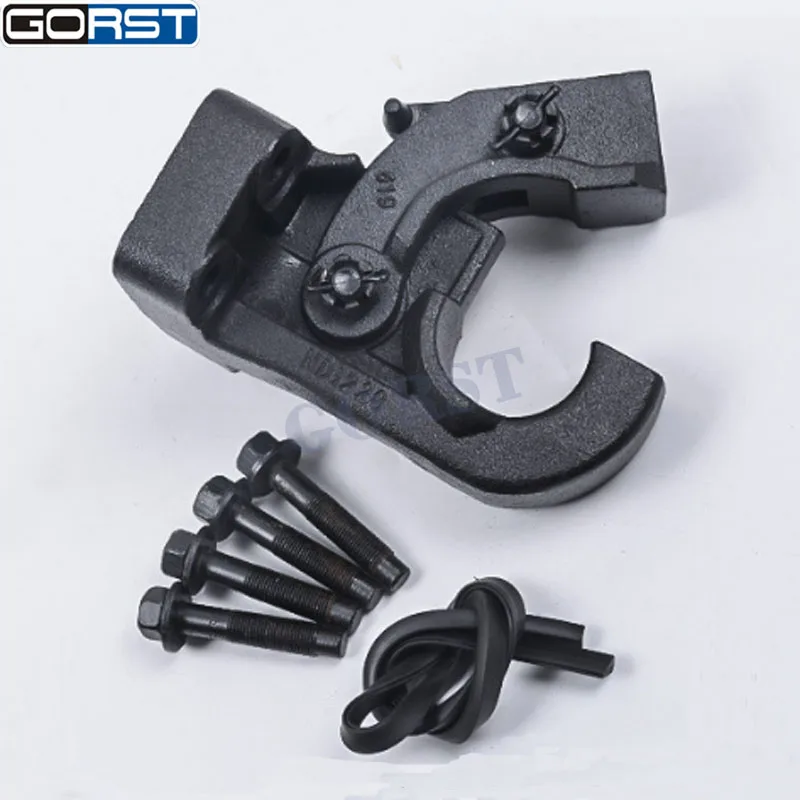 Auto front and rear bar car styling modified trailer hook cast steel for Nissan Patrol Y6 2010 - 2017-1