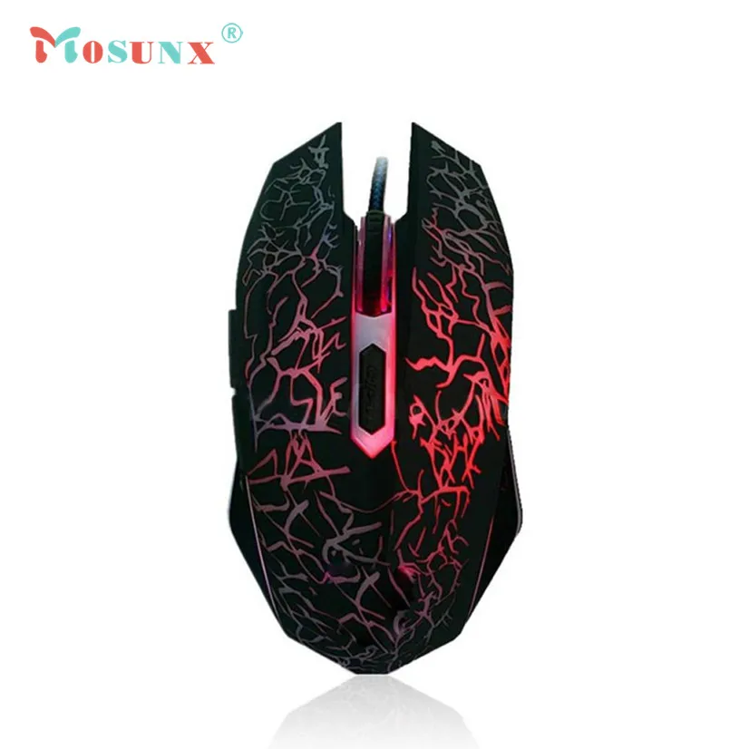 

Factory Price Professional Colorful Backlight 4000DPI Optical Wired Gaming Mouse Mice Mmar18