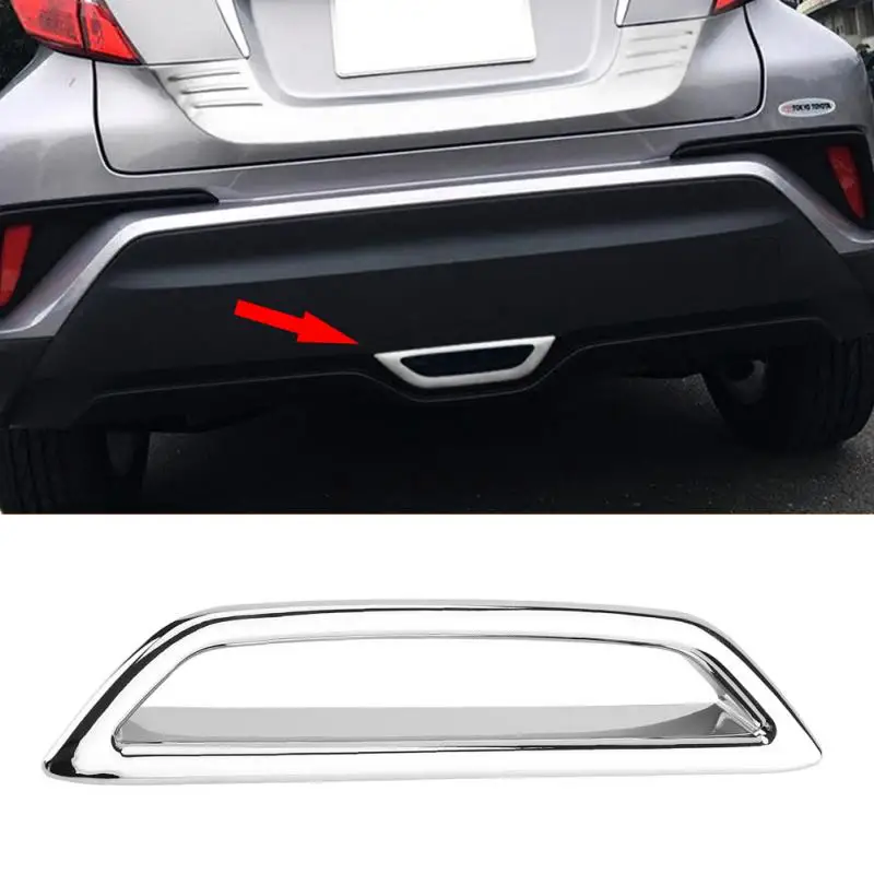 Car Rear Brake Light Trim Tail font b Lamp b font Cover Frame Fit For Toyota