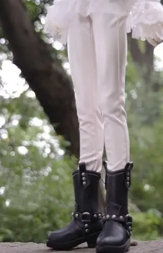 

[wamami] 77# White Leather Trousers/Pants MSD DZ 1/4 BJD Dollfie