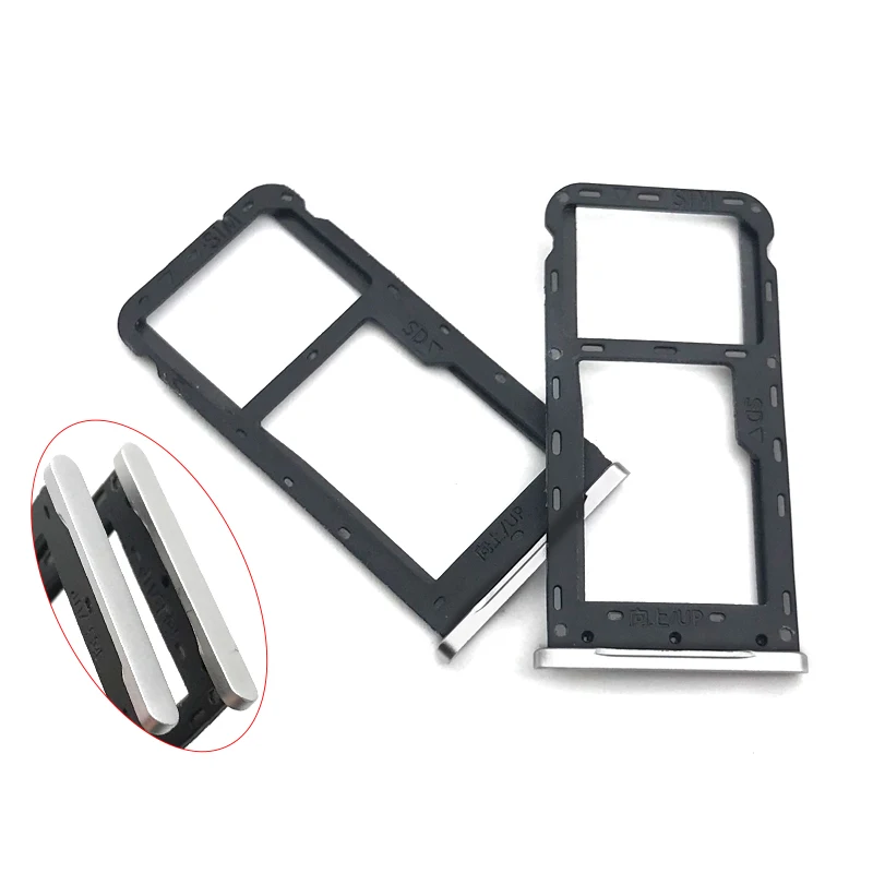 

Silver Micro SIM Card Tray Slot Holder SIM Slot For Huawei MediaPad M3 BTV-DL09 BTV-W09 4G Adapter