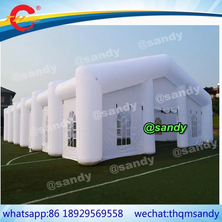 

free air ship to door,outdoor Giant inflatable Wedding house tent,White Inflatable Marquee,Decorate inflatable Party Event Tent