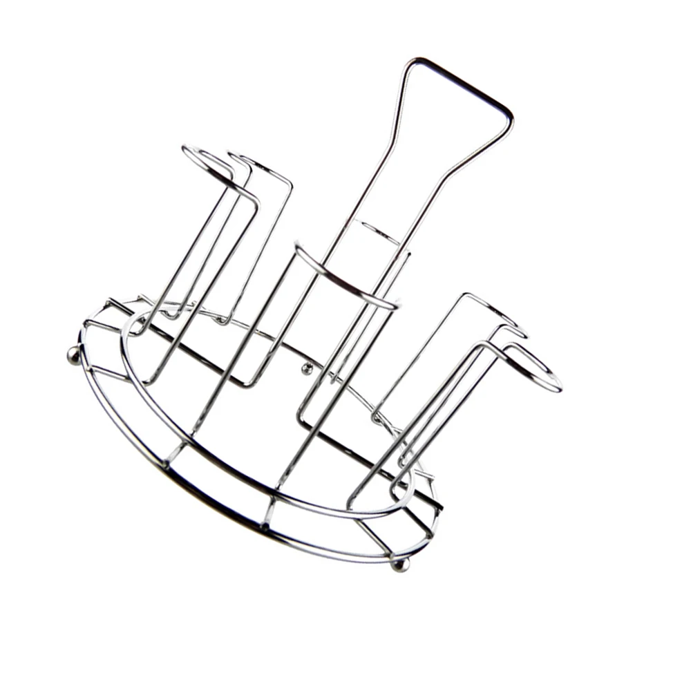 1 шт., полезная металлическая стеклянная подставка для хранения стаканчиков, кружка для воды, сушилка, органайзер, держатель для слива, подставка для кухни