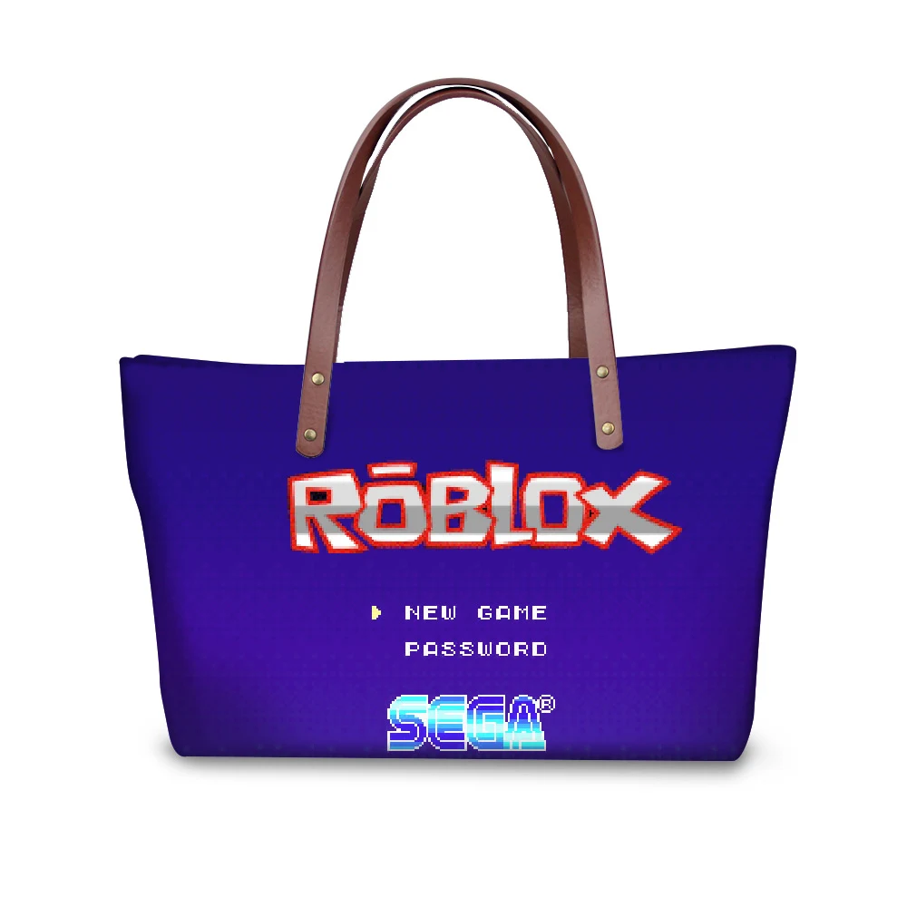 

Noisydesigns Hot Sale Women Handbags Roblox Games Printing Shoulder Bag Female Messenger Bags Ladies Handbag Beach Tote Bag