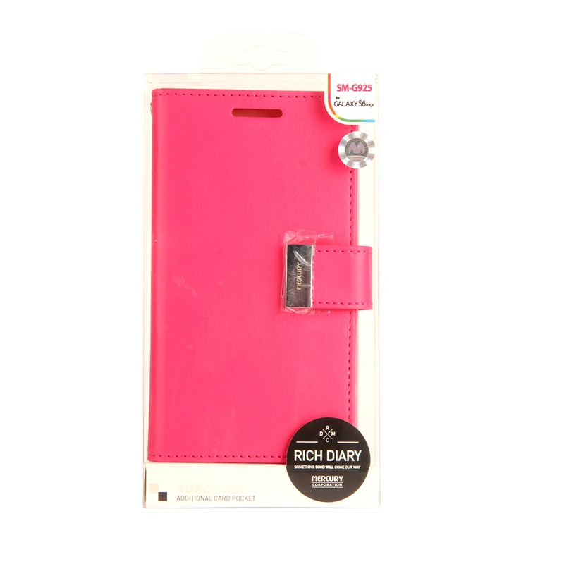 2017 phone accessories PU leather case for Samsung Galaxy