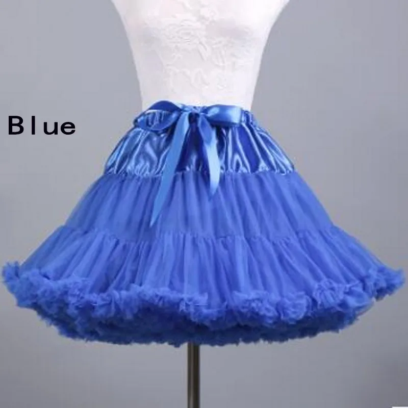 Белые, черные, синие нижние юбки, фиолетовые, желтые, розовые, Jupon Rockabilly jupon en tulle, короткие нижние юбки, jupon robe de mariee