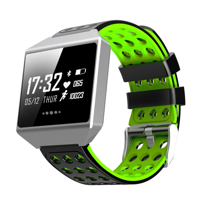 

696 Smart Bracelet CK12 Touch Screen Band ECG Heart Rate Blood Pressure Sport IP67 Waterproof