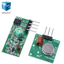 1 шт. Самые низкие цены! 433 мГц РФ передатчик и приемник комплект для проекта Arduino Прямая TK0460