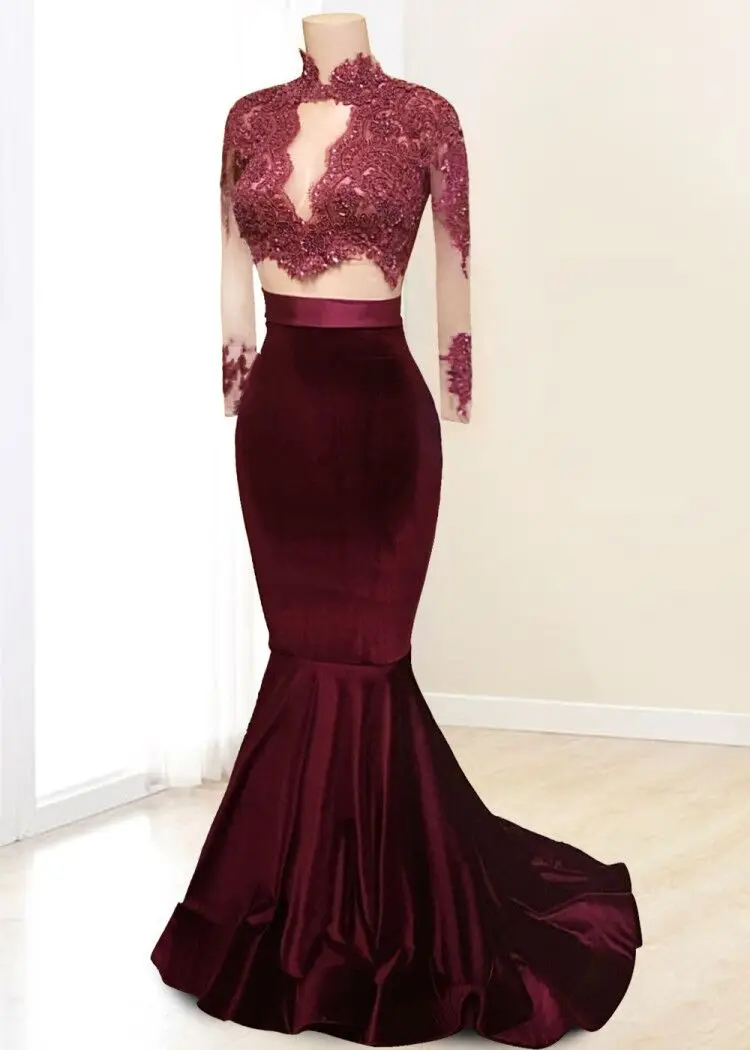 red velvet 2 piece outfit