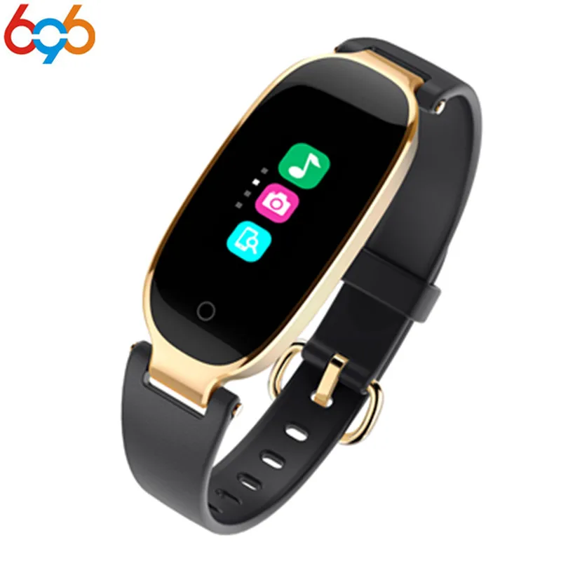 

696 S3 Colorful Smart Bracelet Bluetooth Smart Band Wristband Heart Rate Monitor IP67 Waterproof Gift Smartband for Women