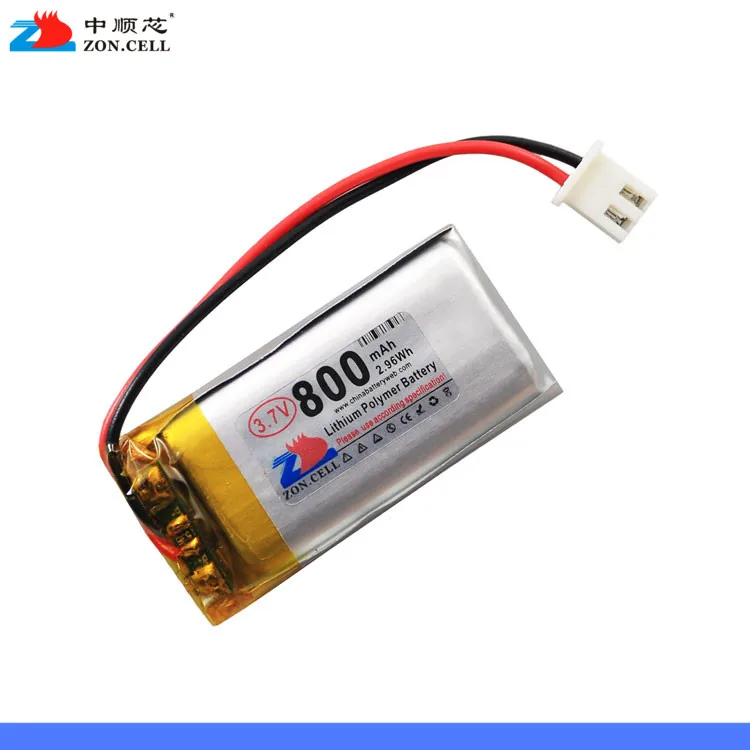 Беспроводной литий ионный аккумулятор 800 мАч 652040 3 7 в|li-ion rechargeable|rechargeable bluetoothpolymer