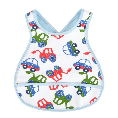 

Cute Baby Bibs Waterproof Apron Children Feeding Smock Bib Burp Clothes Soft Eat Toddler Baberos Bavoir Clothing