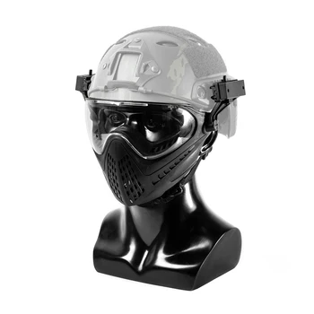 

OneTigris Airsoft Mask with Interchangeable Lens NAVIGATOR Full Face Mask Tactical TPU Mask