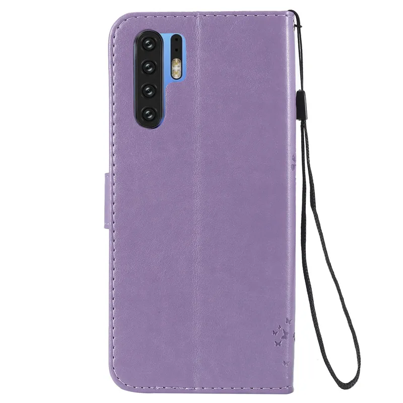 Флип раскладный кожаный чехол СПС Fundas huawei P30 Pro Чехол Coque P20 Lite крышка 3D Дерево