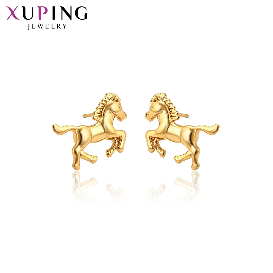 Xuping модные ювелирные изделия новейшие серьги в форме лошади позолоченные для женщин Подарки на день благодарения S114, 7-97176