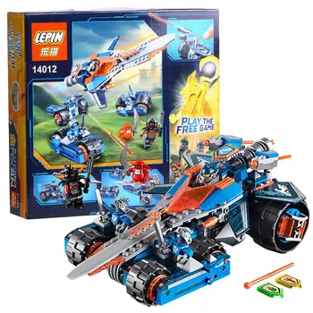 

392 pcs Compatible with building blocks bricks 70315 Nexoe Knights Knighton Castle Knighton Castle Figure toys for children