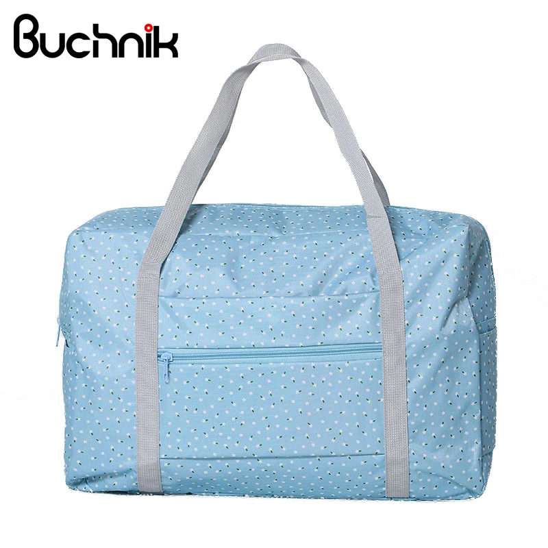 

Waterproof Foldable Travel Bag Large Capacity Clothes Storage Pouch Carry-on Duffle Handbag Luggage Organizer Accessories