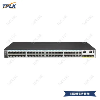 

New original HW 48 Ethernet 10/100/1,000 Ports, 4 Gig SFP Ports Switch S5720S-52P-SI-AC S5720 series switch