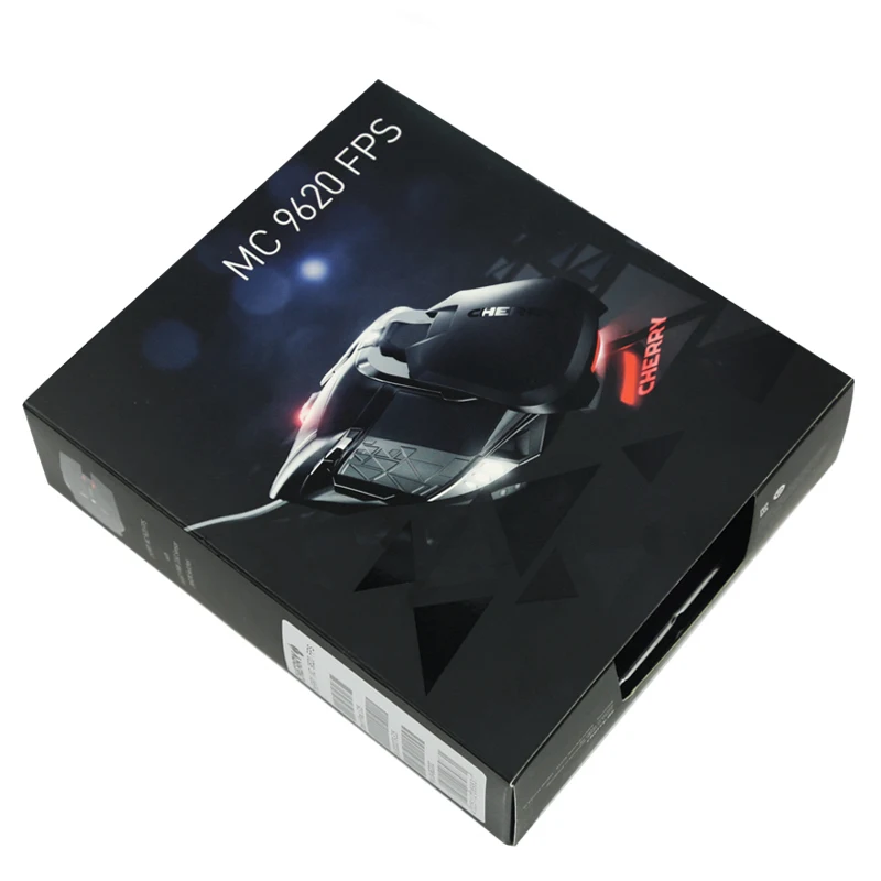 Оригинальная проводная мышь CHERRY CM9620 Esport, игровая оптическая мышь 16,7 миллионов RGB, регулируемая 12000 точек/дюйм, 9 программируемых кнопок