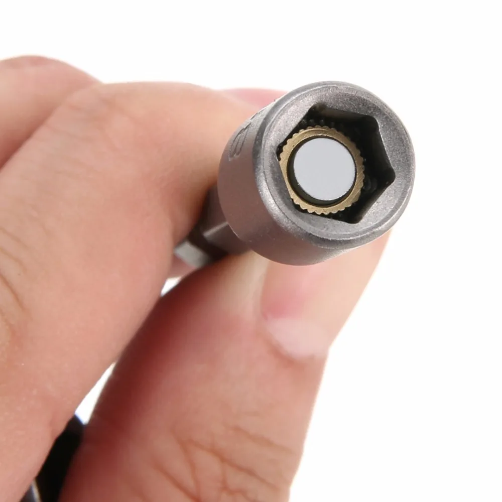 10 шт.. набор магнитных гаек с метрическим гнездом 1/4 &quotHex power Drill Bits 6 мм ~ 15 Hex Socket Sleeve