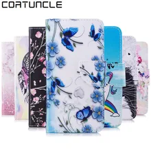 Кожаный флип-чехол Coque Doogee X9 Mini для Funda Doogee X9 Mini, роскошный чехол-кошелек с подставкой для телефона