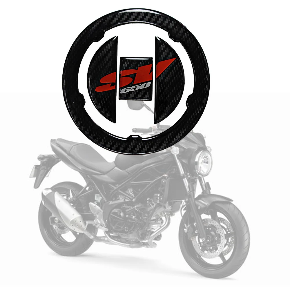 Для Suzuki SV650 SV650A SV650S SV 650 2003-2009 3D углеродный вид топливная газовая крышка мотоцикла