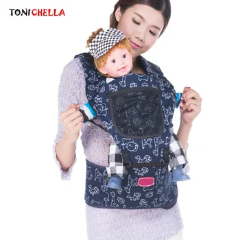 

3-30 Months Baby Carrier Sling Toddler wrap Rider Newborn Infant Comfortable Backpack Ergonomic Design Cotton Material BB3003