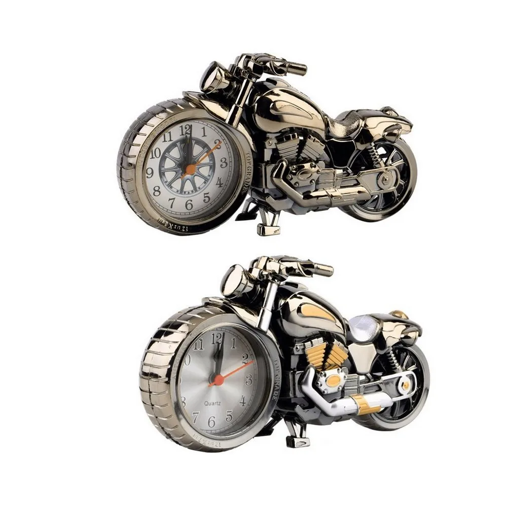 

Digital Alarm Clock Cool Motorcycle Personality Furnishing Needle Projection Quartz Table Wake Up Home Timepiece Keeper Clock