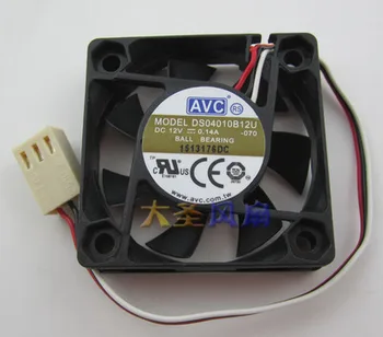 

Free shipping Original Taiwan AVC 40104 cm 12V0.14A double ball DS04010B12U cooling fan
