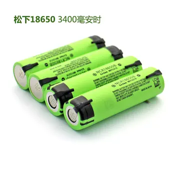 

2019 new original NCR18650B 3.7V 3400mAh 18650 rechargeable lithium battery for battery + DIY nickel piece