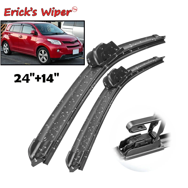 

Erick's Wiper Front Wiper Blades For Toyota Urban Cruiser ist XP110 2007 - 2016 Windshield Windscreen Front Window 24"+14"