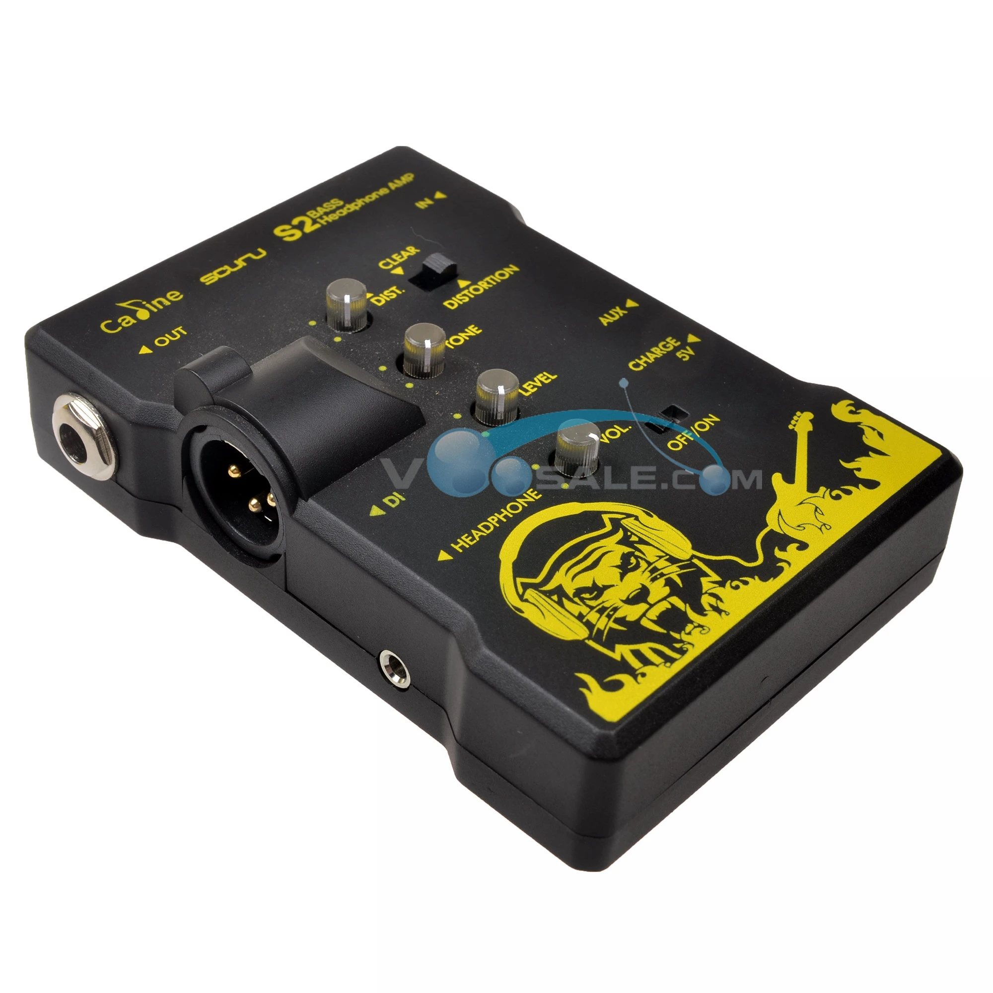 Caline S2 Bass Headphone AMP Guitar Accessories Guitar Parts XLR Output Recharge Headphone Good Quanlity