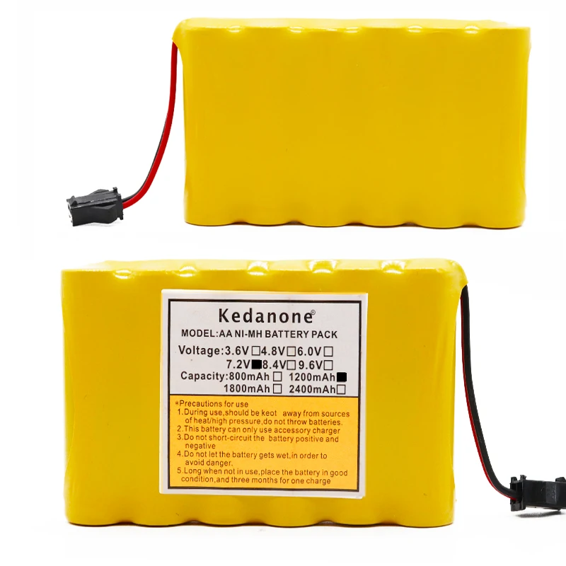 7,2V 1200mAh NiMH Akku AA RC Battery Toys Modelbau Powerbank