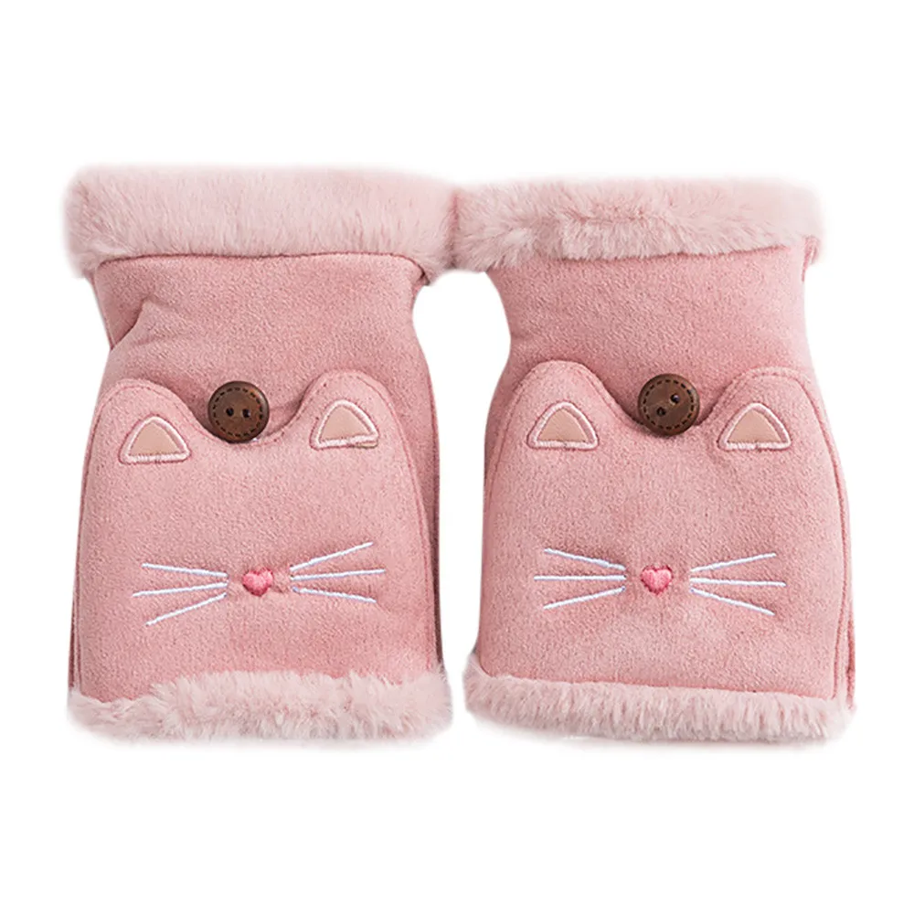 Cute Ladies Gloves Novelty Multi Way Womens Fingerless in Women's