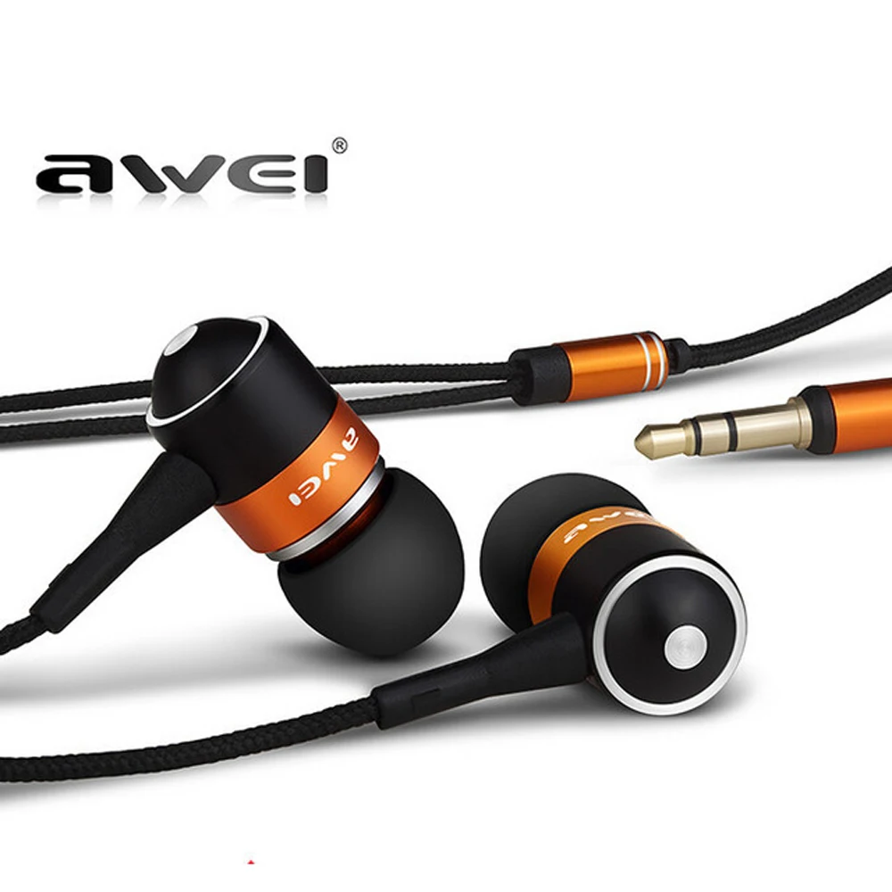 Awei Q3 Hifi Sport Stereo Headphones Headset In ear Earphone For Your