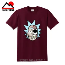 Parodia Rick y Morty Futurama Combo Rick Sanchez Bender nueva camiseta de algodón S 3Xl 100% de algodón para hombres adolescentes camisetas personalizadas