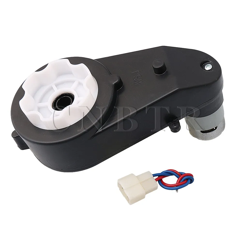 

CNBTR 6V 8000RPM Gearbox with Motor for Kids Powered Ride on Cars and Motorcycles Universal RS550 Drive Engine Match on Toys